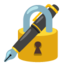 Locked With Pen on Google