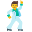 Man Dancing on Google