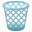 Wastebasket on Google