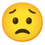 Worried Face on Google