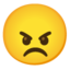 Angry Face on Google