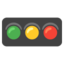 Horizontal Traffic Light on Google