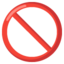 Prohibited on Google