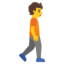 Person Walking Facing Right on Google