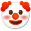 Clown Face on Google