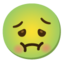 Nauseated Face on Google