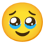 Face Holding Back Tears on Google