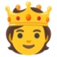 Person With Crown on Google