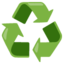 Recycling Symbol on Google