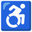 Wheelchair Symbol on Google
