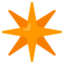 Eight-pointed Star on Google