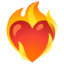 Heart On Fire on Google