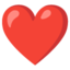 Red Heart on Google