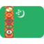 Flag: Turkmenistan on Twitter