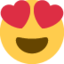 Smiling Face With Heart-eyes on Twitter