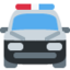 Oncoming Police Car on Twitter