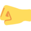 Left-facing Fist on Twitter
