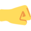 Right-facing Fist on Twitter