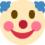 Clown Face on Twitter