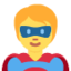 Superhero on Twitter