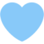 Light Blue Heart on Twitter