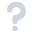 White Question Mark on Twitter